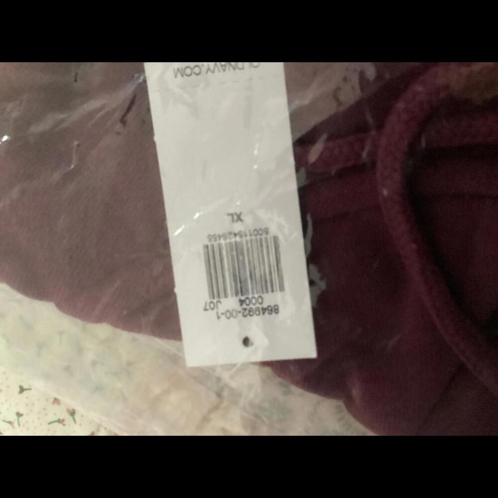 Old Navy Maroon Sweatshirt Sz XL - Picture 3 of 4